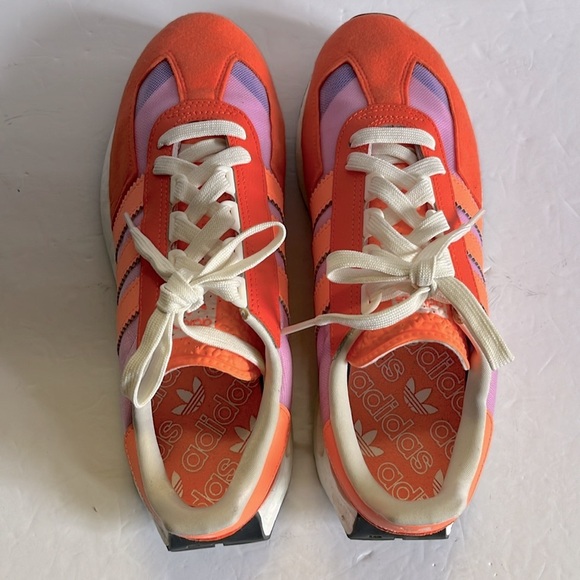 Adidas Retropy E5 Impact Orange Bliss Lilac Sneakers - Picture 1 of 10